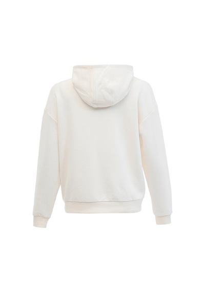 Reebok New Id Relax Sl Hoodıe Ekru Kadın Sweatshirt 000000000102042590 Bej