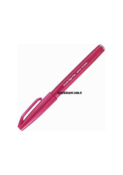 Pentel Brush Sign Pen Touch Burgundy
