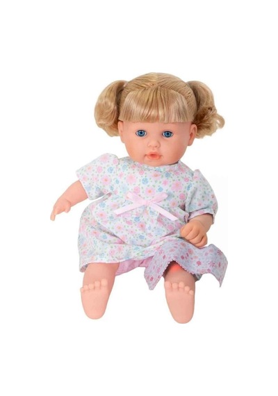 Sesli Ve Işıklı Beni İyileştir Bebeği 36 Cm Mavi