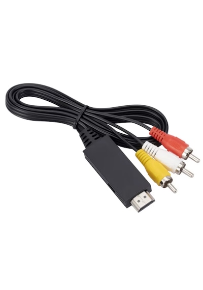 Alfais 4875 Hdmı To Rca Av 4k30hz Çevirici Dönüştürücü Adaptör