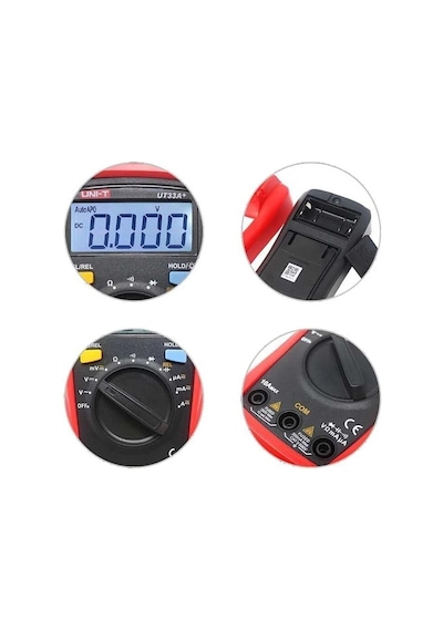 Unit Ut33a+ 600v Dijital Multimetre Ölçü Aleti