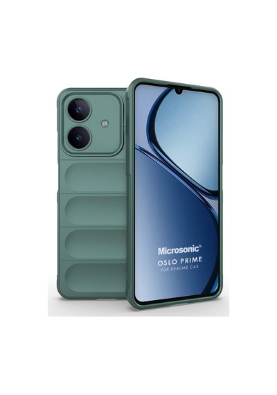 Microsonic Realme C63 Kılıf Oslo Prime Yeşil -