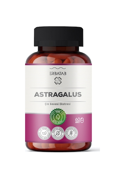 Erbatab Astragalus Çin Geveni Eki 60 Kapsül