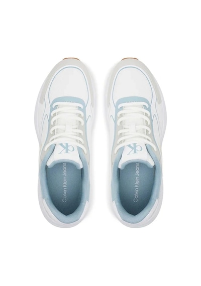 Calvin Klein Kadın Beyaz Retro Tenis Örgü Sneaker Çok Renkli Calvin Klein Kadın Beyaz Retro Tenis Örgü Sneaker Çok Renkli