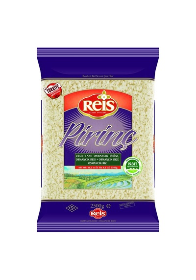 Reis Osmancık Pirinç 2,5 Kg - İri Taneli Pilavlık Pirinç Tarı