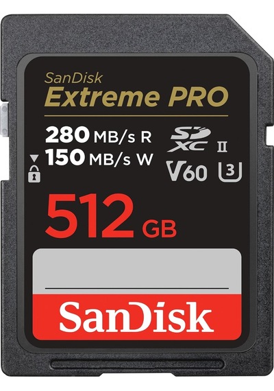 Sandisk Extreme Pro Sdxc Uhs-ıi Hafıza Kartı V60 512 Gb 280 Mb/s