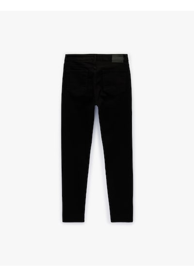 Koton Pamuklu Normal Bel Skinny Fit Jean Pantolon - Michael Jean Siyah 6sam40032nd Siyah