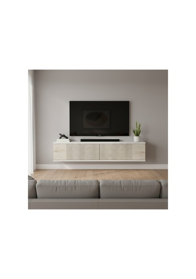 Tda1204a Corsa Duvara Montaj Tv Stand, Tv Rafı Antrasit 120cm