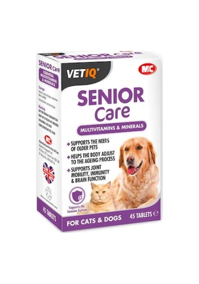 Vetiq Senior Care Yaşlı Kediler İçin Bakım Desteği Tableti 45'li