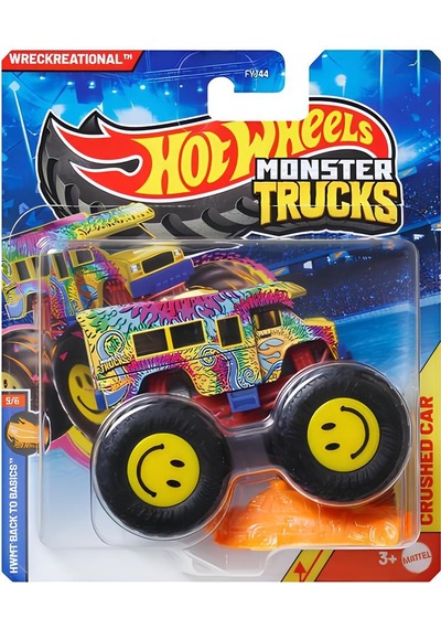 Hw Monster Trucks 1:64 Arabalar Wreckreatıonal Jdp81 Çok Renkli