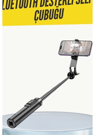 Bluetooth Selfie Çubuğu Led Işıklı Katlanabilir 130 Cm Uzaktan Kumandalı Bx-316002 diğer