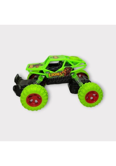 Çek Bırak Cross Buggy Araba 14 Cm - Yeşil Lisinya Çok Renkli