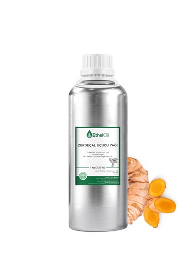Zerdeçal Uçucu Yağı - 1 Kg Saf Ve Doğal Uçucu Yağ 1 KG
