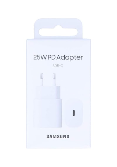 Samsung Uyumlu Type C Hızlı Şarj Adaptörü, 25w, Ep-ta800n, Beyaz