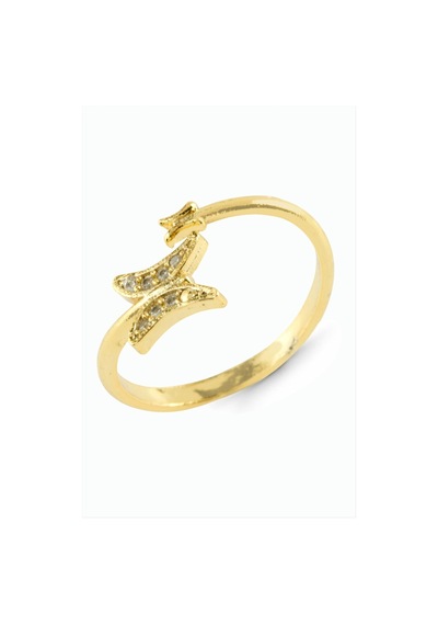 Kelebek Zirkon Taşlı Metal Yüzük 11 85661752