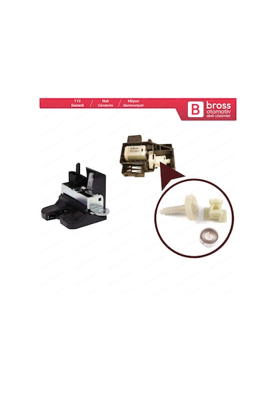 Vw Seat Skoda için Arka Bagaj Kilit Dişli Yay Seti 1t0827505 N11.19979
