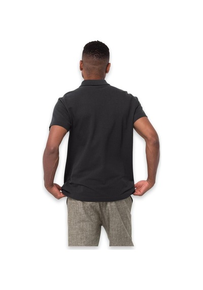 Jack Wolfskin 1809301tr Essential Polo M Siyah Erkek T-shirt