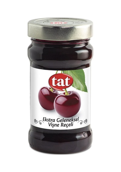 Tat Geleneksel Vişne Reçeli 380 G - 8 Adet Tarı