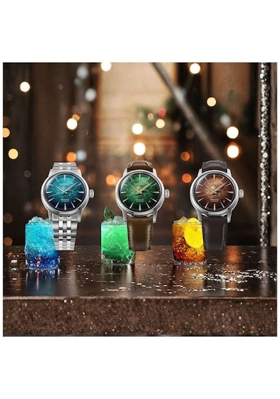 Seiko Presage Cocktail Hcb001j1 Erkek Kol Saati Hcb001j Metalik Gri