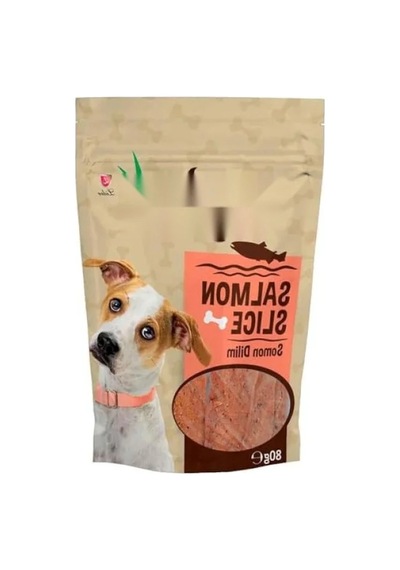 Somon Etli Dilim Köpek Ödül Maması - 80 G