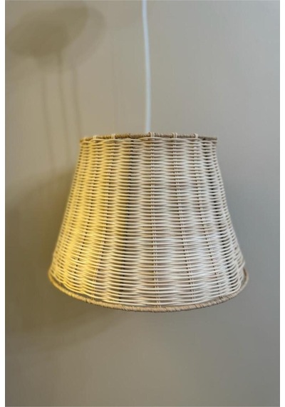 Rattan Bambu Sarkıt Avize Bambu