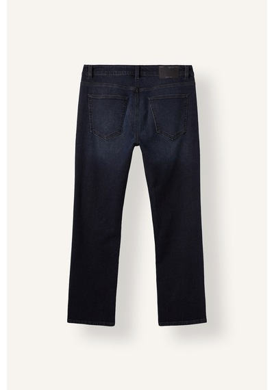 Defacto Sergıo Regular Fıt Normal Bel Boru Paça Jean Pantolon H5581ax26aunm83 İndigo-nm83