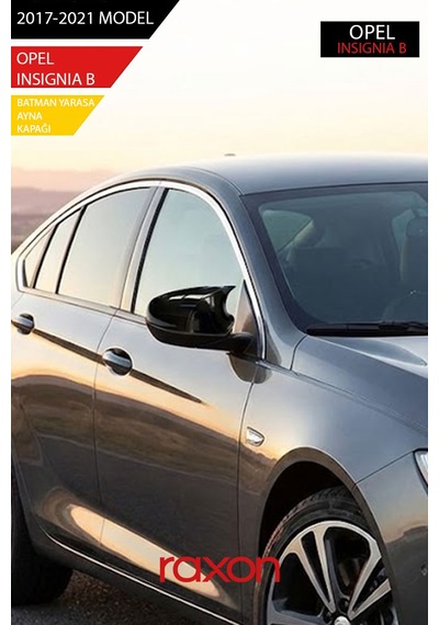 Opel Insıgnıa B 2017-2021 Batman & Yarasa Ayna Kapağı Parlak Piano Black Sport