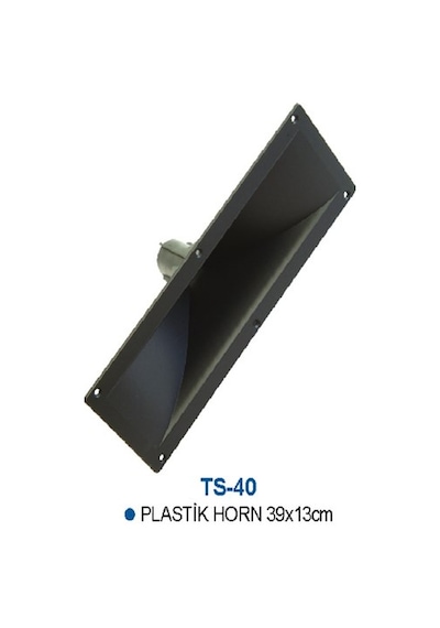 13X39 Dikdörtgen Plastik Horn 13Cmx39Cm Horn