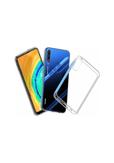 Huawei P40 Lite E Kilif Full Seffaf Sararmaz Kapak 389836893