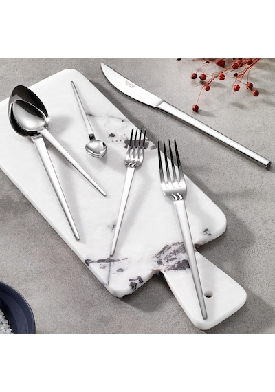 Schafer Betta 72 Parça Çatal Kaşık Bıçak Takımı-gümüş03 Gümüş