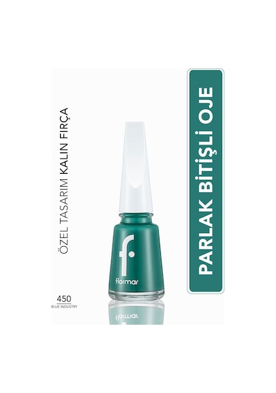 Flormar Nail Enamel Parlak Bitişli Oje 450