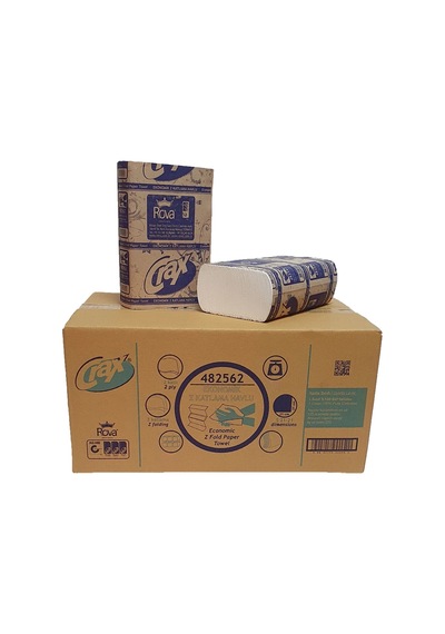 Crax Dispenser Kağıt Havlu 17x21 Cm 150'li 1 Koli 18 Paket
