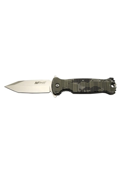 Mtech Nano 4-8-2 Gri Kamp Çakı 21,5cm - Manuel, Kemerlikli Gri