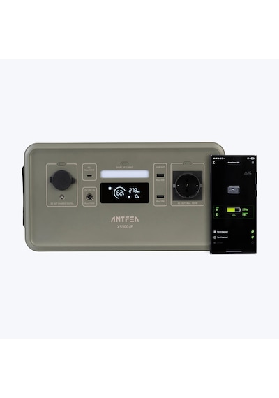 Antfea Xs500f Taşınabilir Güç Sistemi + 100w Taşınabilir Güneş Paneli Ve Multi Dönüşüm Kablosu