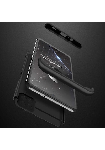 Samsung Uyumlu Galaxy A12 Kilif Lens Tam Korumali Gkk Sert Kapak 483935075
