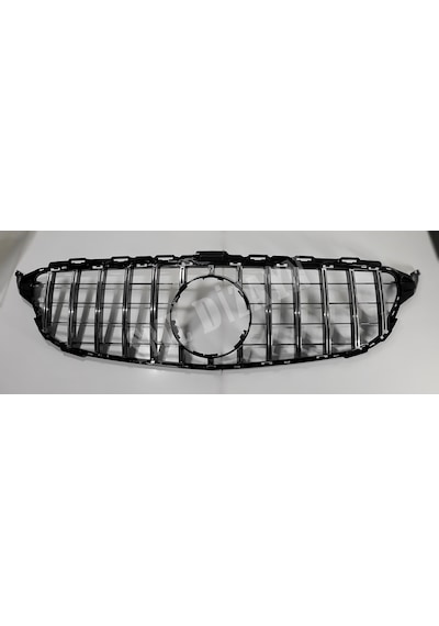 Mercedes W205 C Serisi Silver Gtr Ön Panjur Izgara Böbrek C180