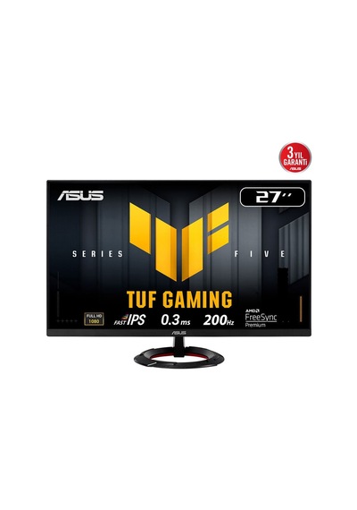 Asus Tuf Gamıng Vg279q5r 27 200hz Fast Ips Elmb 0 3ms Gtg Aı Vısual Gamıng Monıtor