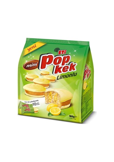 Eti Popkek Mini Limonlu 4 x 180 G