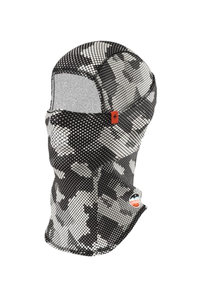 Pro Balaklava, Baskılı, Su İtici Özellikli Dwr Snowboard, Kayak, Motosiklet, Bisiklet Kar Maskesi Açık Gri Melanj