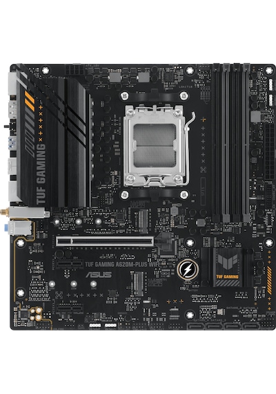 Asus TUF Gaming A620M-Plus WIFI AMD A620 6400 MHz (OC) DDR5 Soket AM5 mATX Anakart