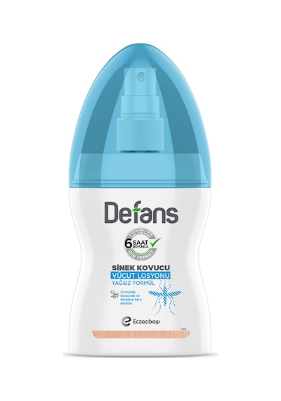 Defans Protect Sinek Kovucu Vücut Losyonu 100 ML + Defans Sinek Kovucu Vücut Losyonu 2 x 100 ML