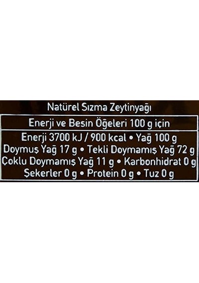 Soğuk Sıkma Sızma Cam Şişe 0.5 Lt