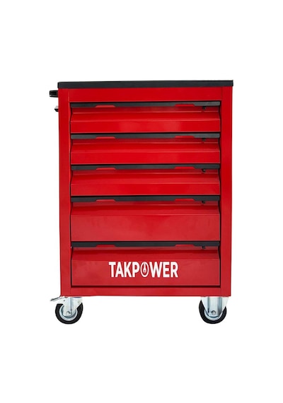 Takpower 5 Çekmeceli Dolu Takım Arabası 190 Parça