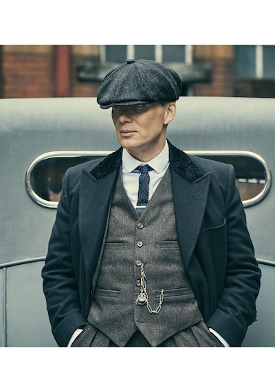 Takı Dükkanı Erkek Kasket Peaky Blinders Driver Kaşmir Şapka Bere Fötr Cp224U