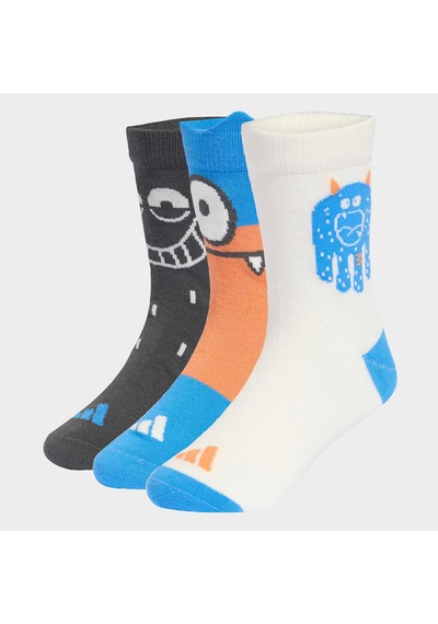 Adidas Tiro Çocuk 3'lü Çorap Ka0295 Çok Renkli