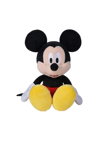Mickey Mouse Lisanslı Oyuncak Peluş 25 Cm Siyah