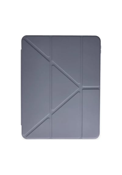 Zenviaat Newface iPad Uyumlu Pro 12.9 2021 Kılıf Kalemlikli Mars Tablet Kılıfı - Lavender Znv2027 Arka Kapak