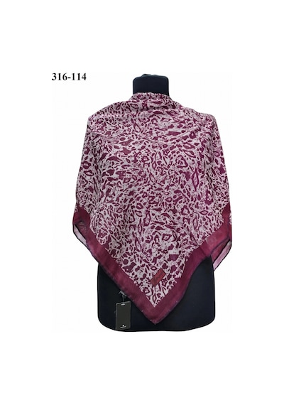 Sharell Desenli Soft Pamuk Eşarp 316-114 Çok Renkli