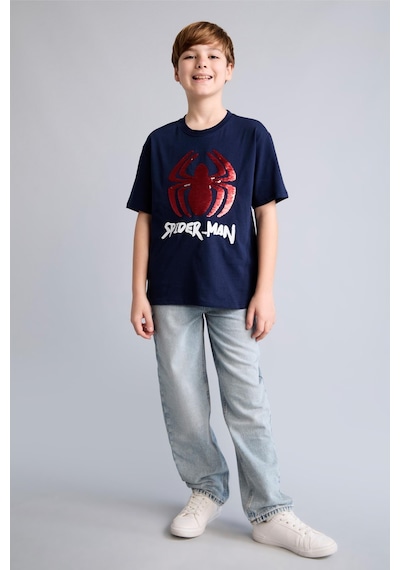 Defacto %100 Pamuk Loose Fıt Düz Paça Açık Mavi Jean Pantolon Erkek Çocuk H2152a826aunm39 Mavi-nm39