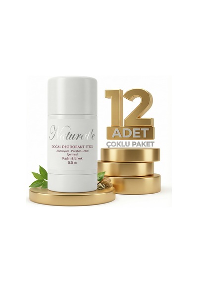Naturalive Kokulu Doğal Deodorant Stick 12x50 Gr